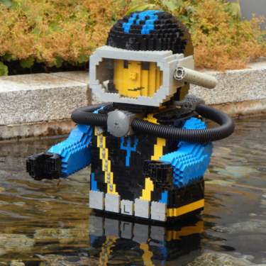 Ocean Business Lego Man